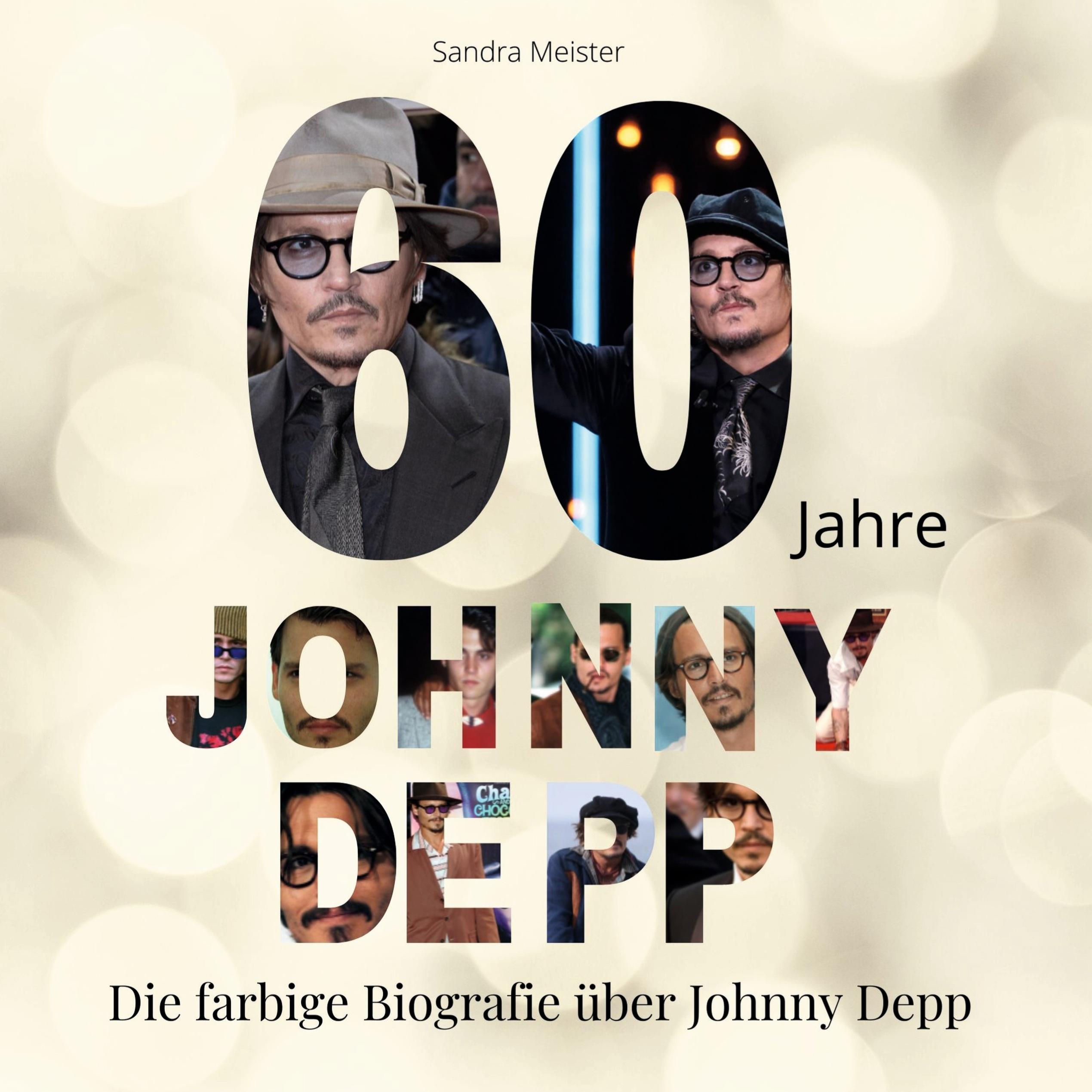 Vorderes Coverbild 60 Jahre Johnny Depp