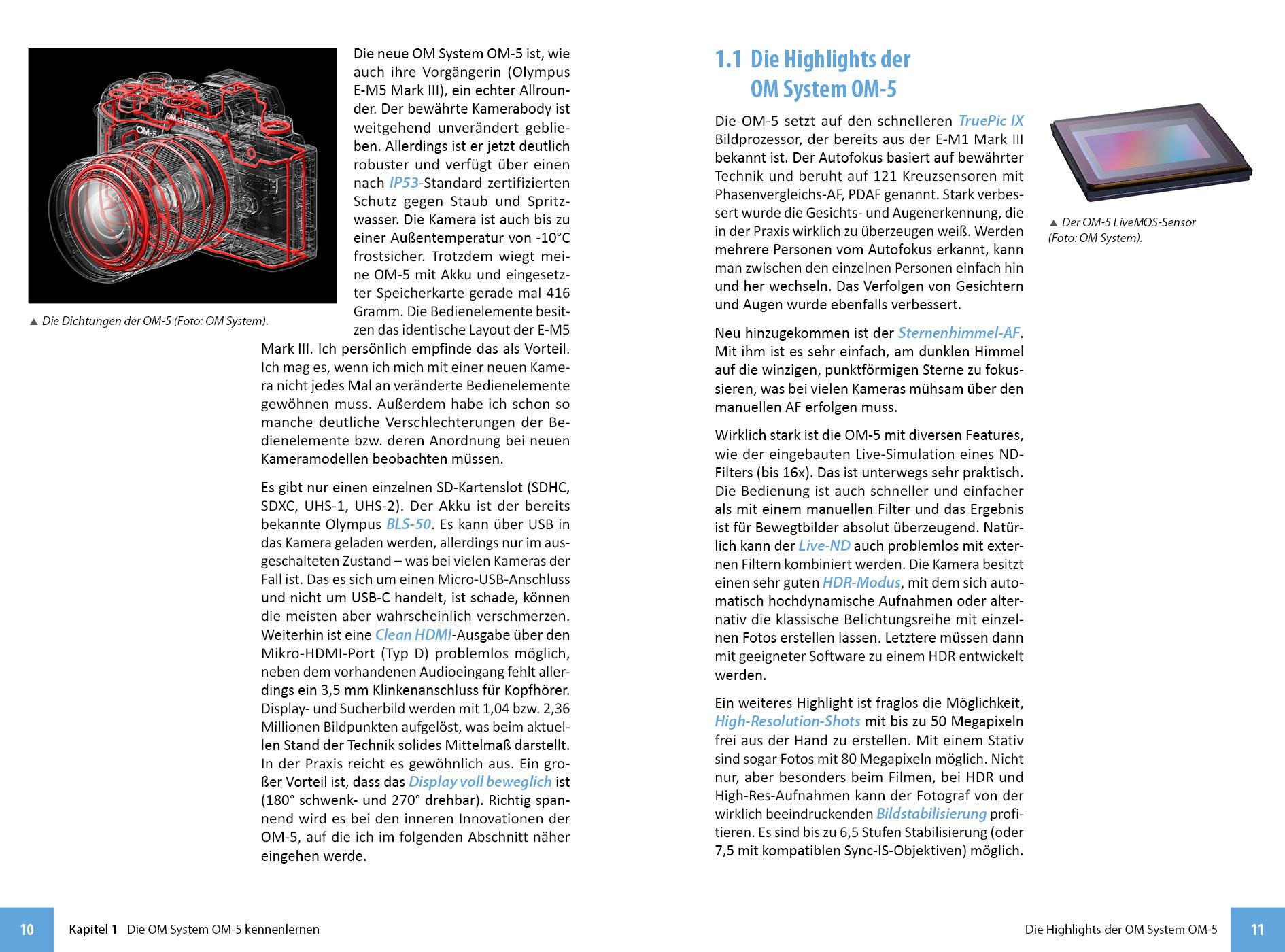 Beispielinhalt (Bild) OM System OM-5