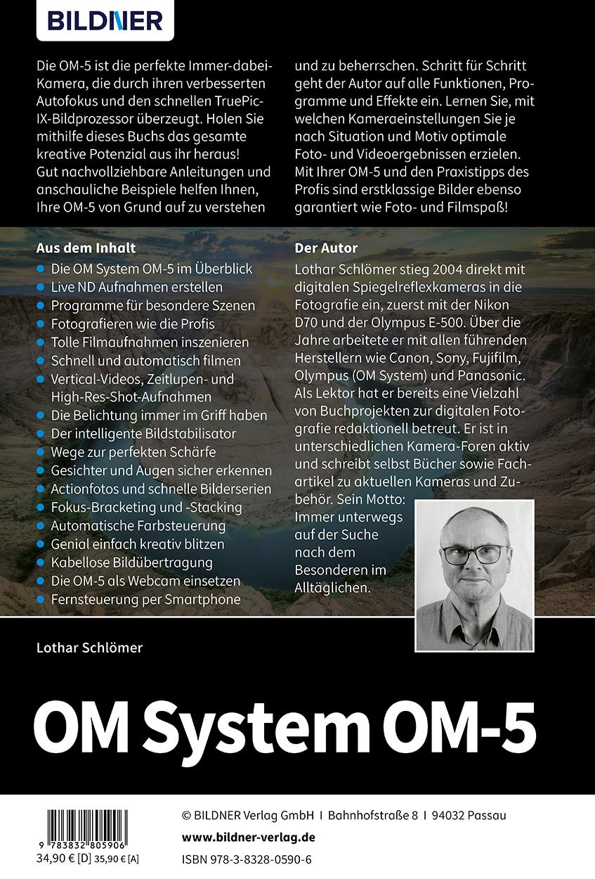 Rückseitencover OM System OM-5