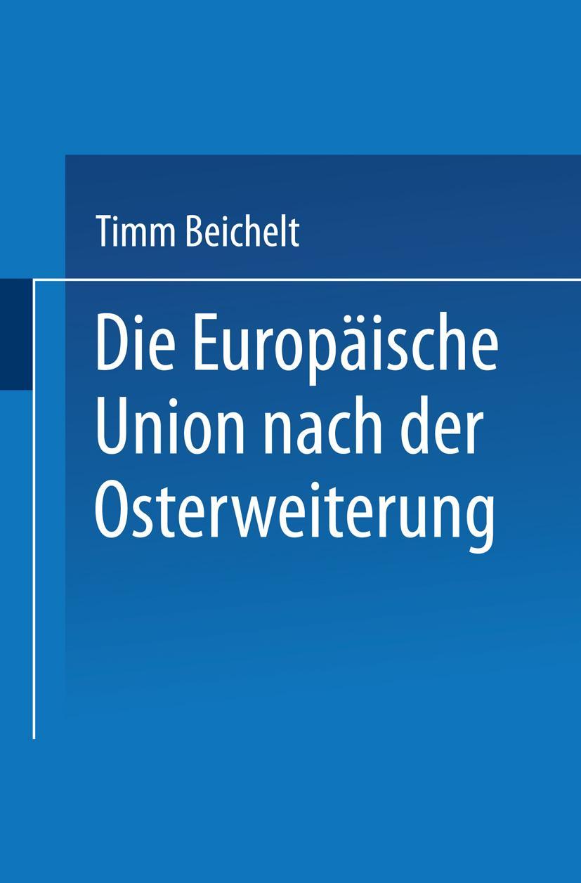 Vorderes Coverbild Die Europäische Union nach der Osterweiterung