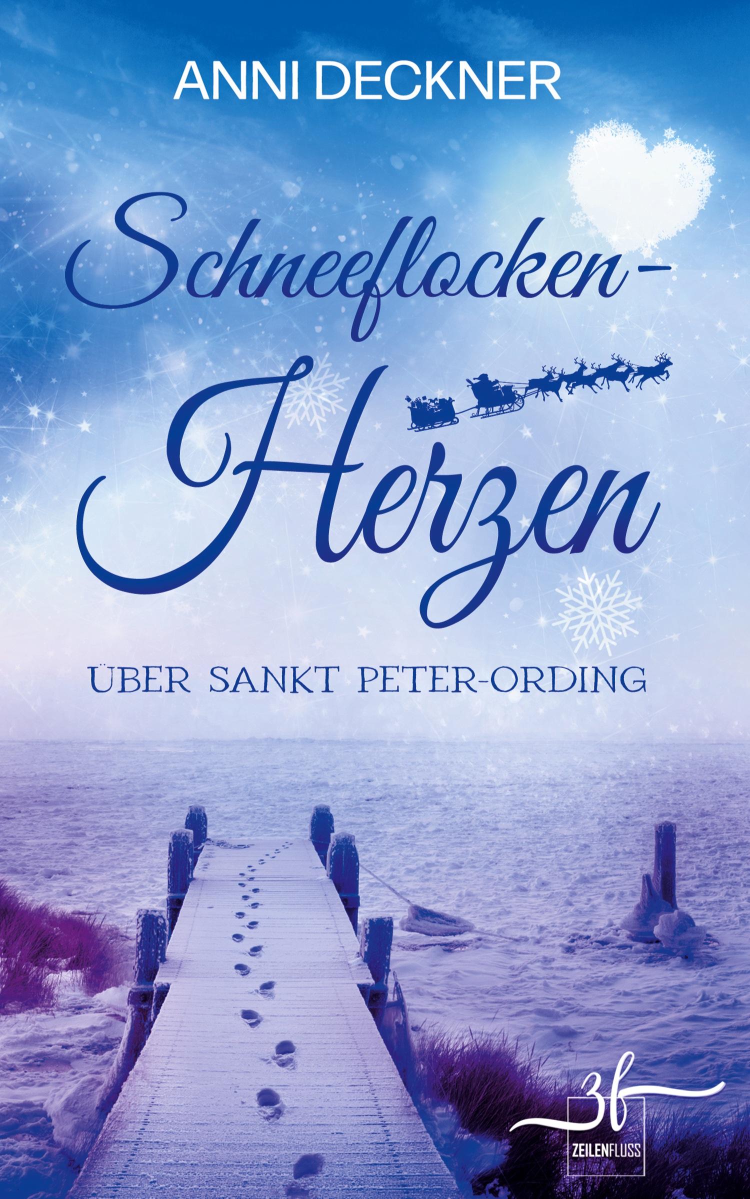 Vorderes Coverbild Schneeflockenherzen Ã¼ber Sankt Peter-Ording