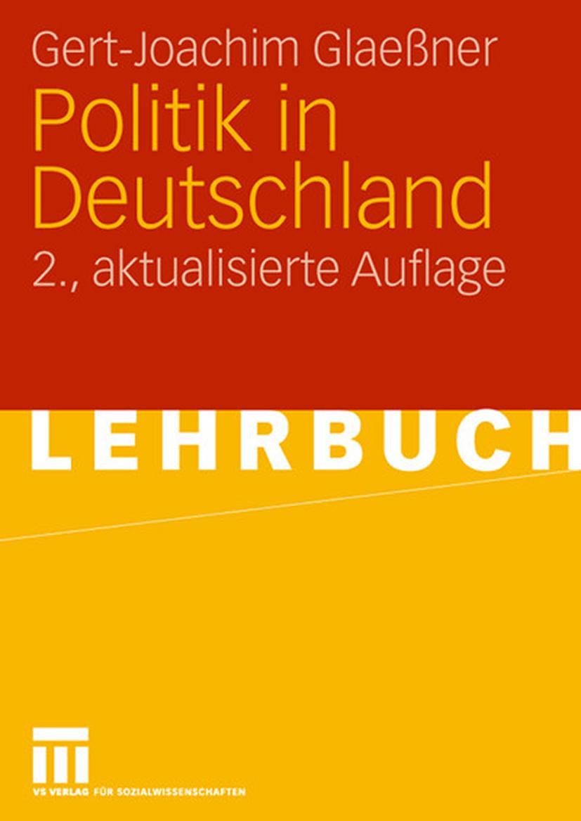 Vorderes Coverbild Politik in Deutschland