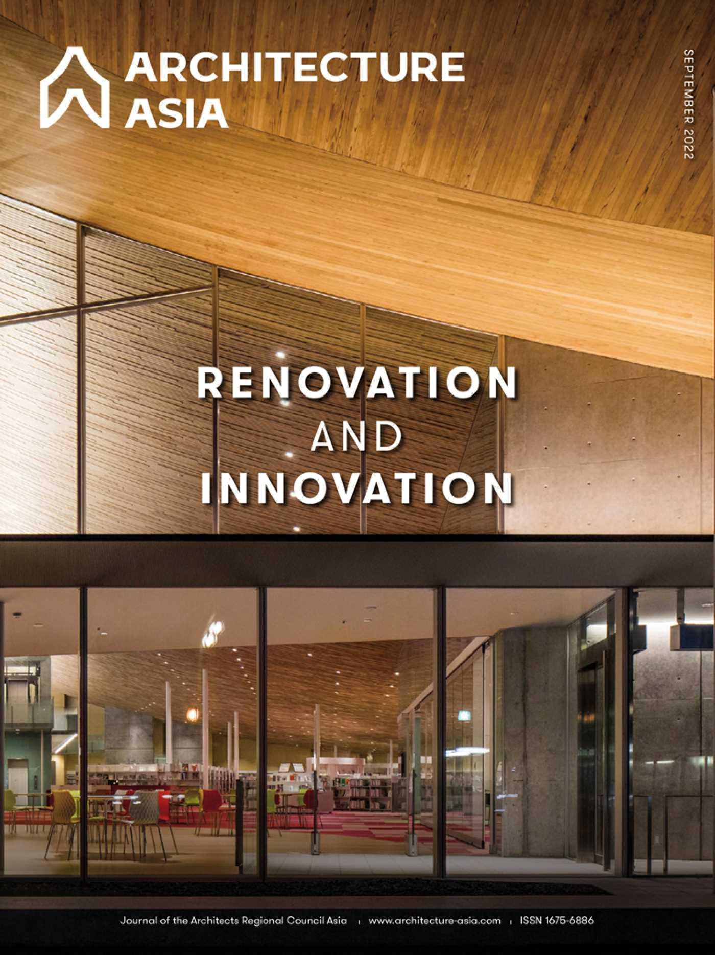 Vorderes Coverbild Architecture Asia: Renovation and Innovation