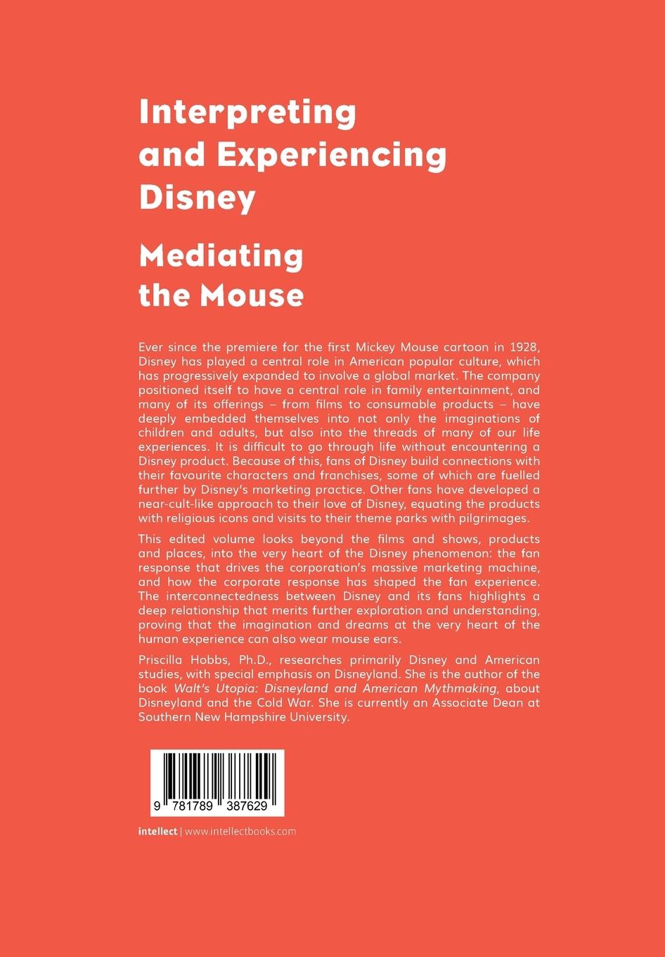 Rückseitencover Interpreting and Experiencing Disney