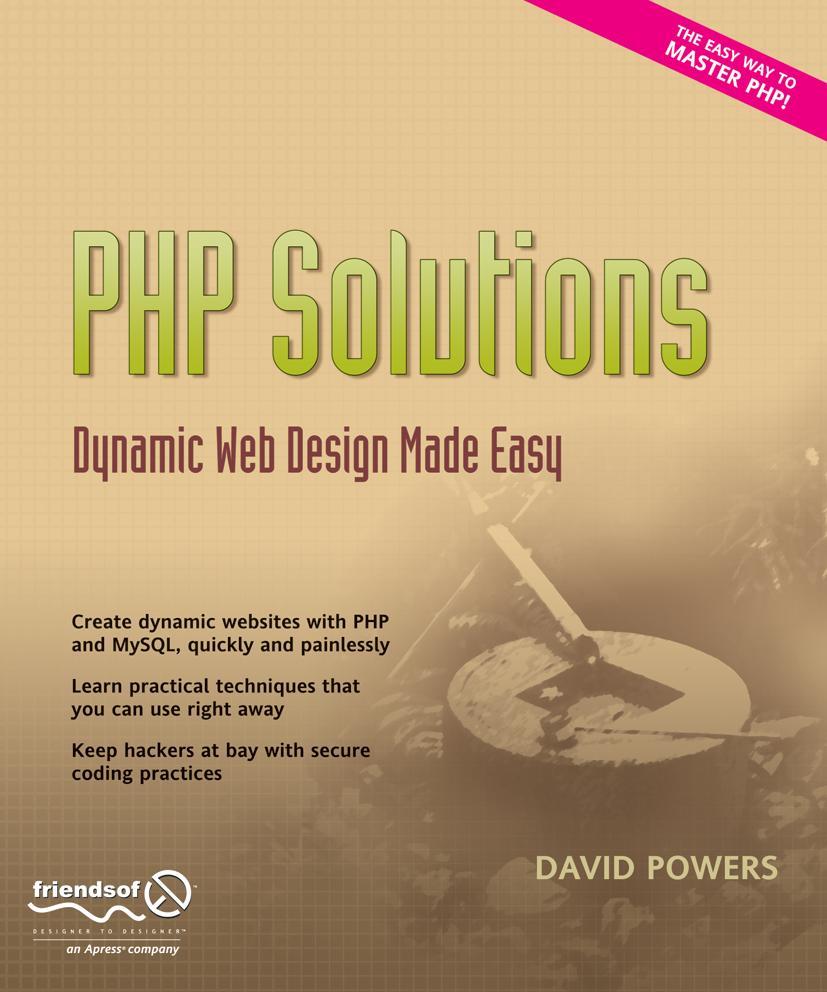 Vorderes Coverbild PHP Solutions