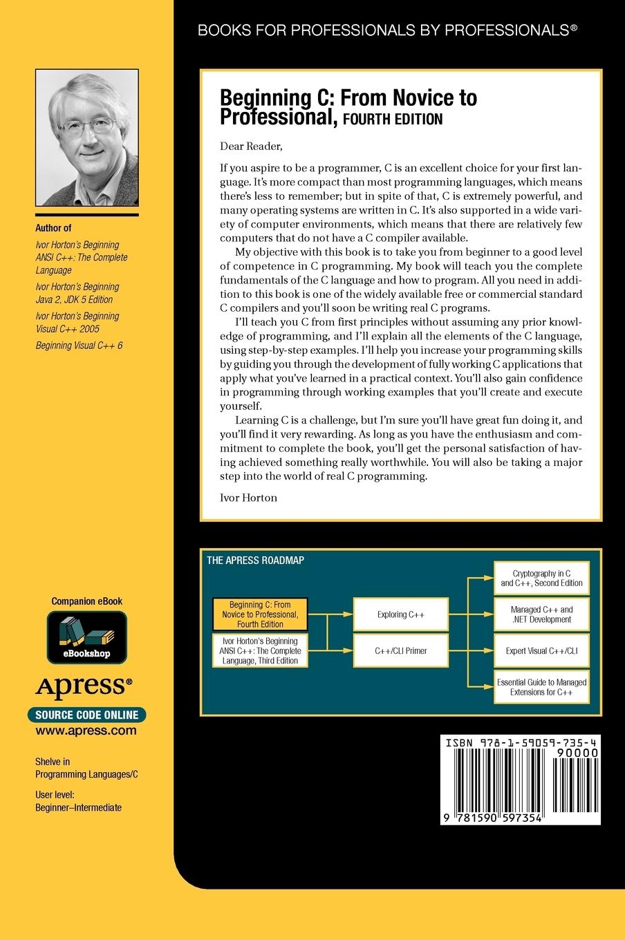 Rückseitencover Beginning C