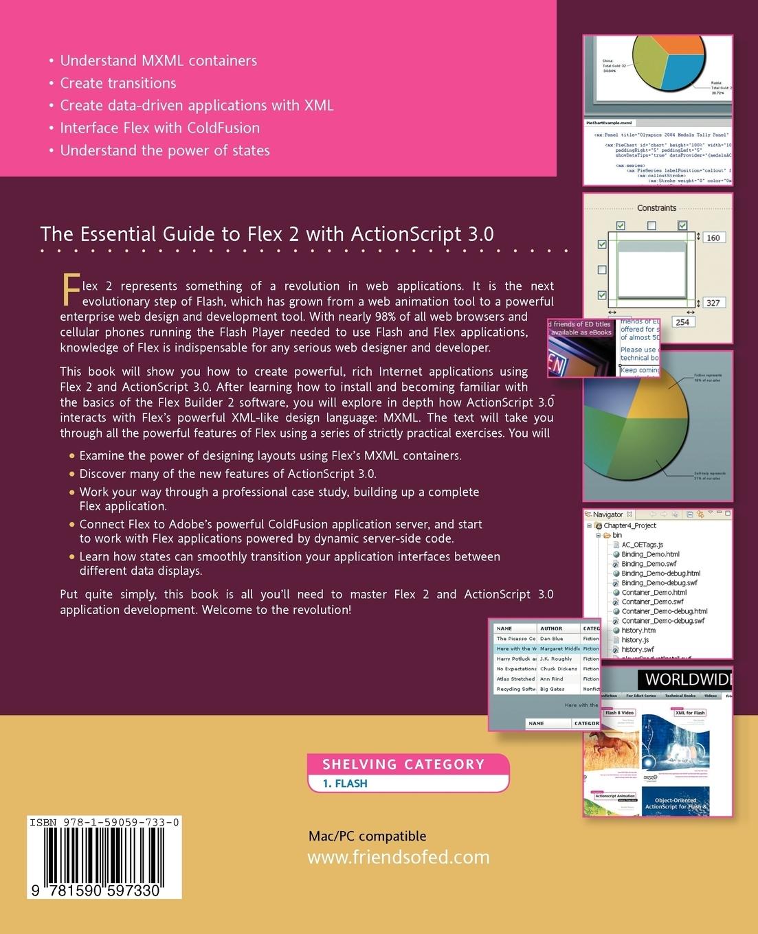 Rückseitencover The Essential Guide to Flex 2 with ActionScript 3.0
