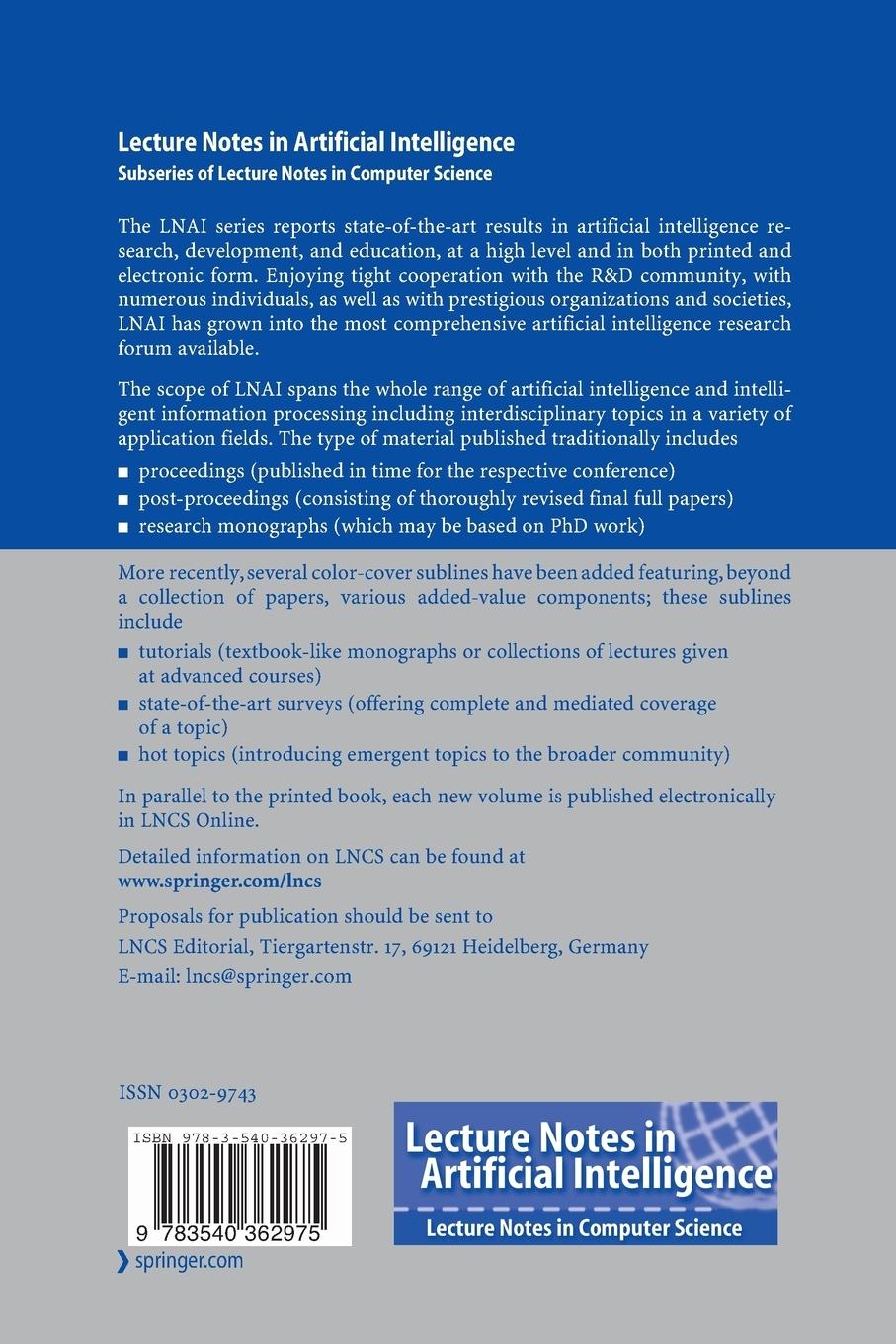 Rückseitencover Rough Sets and Knowledge Technology