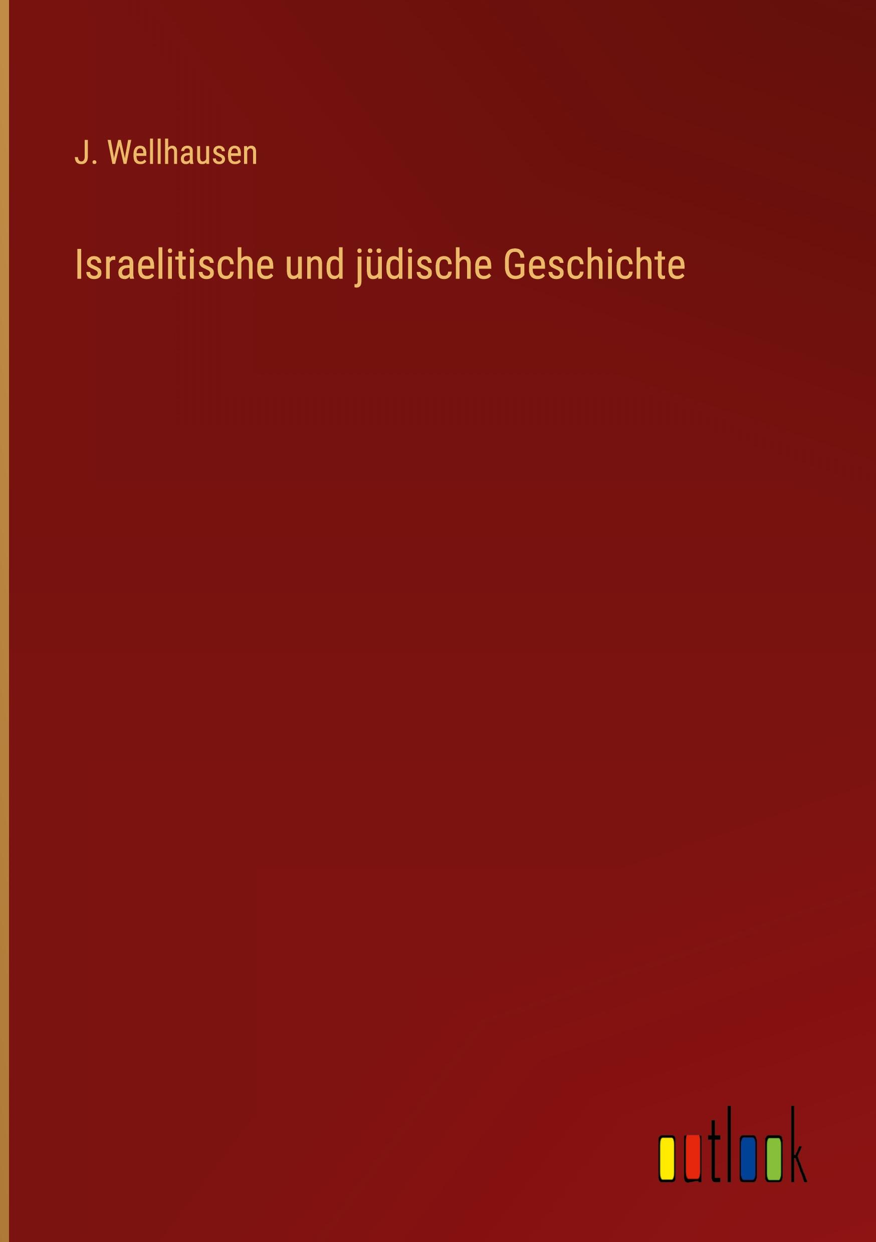 Vorderes Coverbild Israelitische und jüdische Geschichte