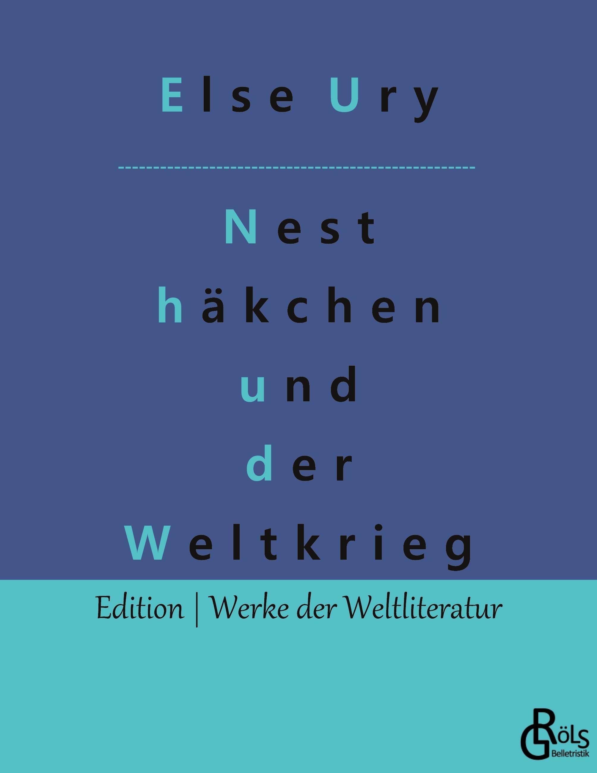 Vorderes Coverbild Nesthäkchen und der Weltkrieg