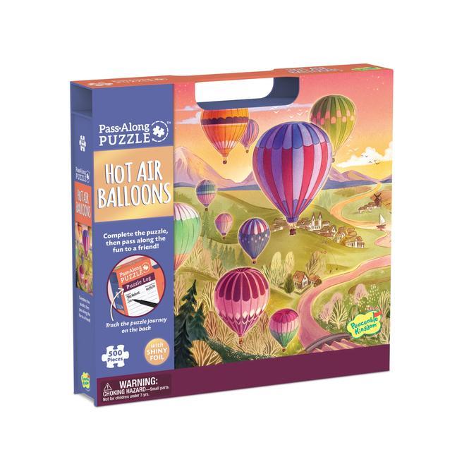 Vorderes Coverbild Pass Along Puzzle - Hot Air Balloons