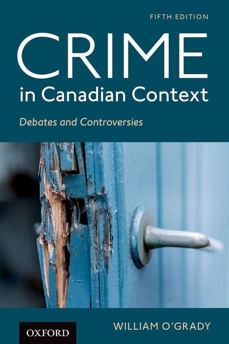 Vorderes Coverbild Crime in Canadian Context