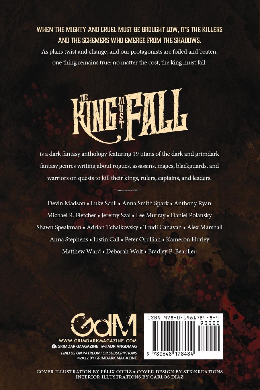 Rückseitencover The King Must Fall