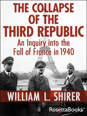 Vorderes Coverbild The Collapse of the Third Republic