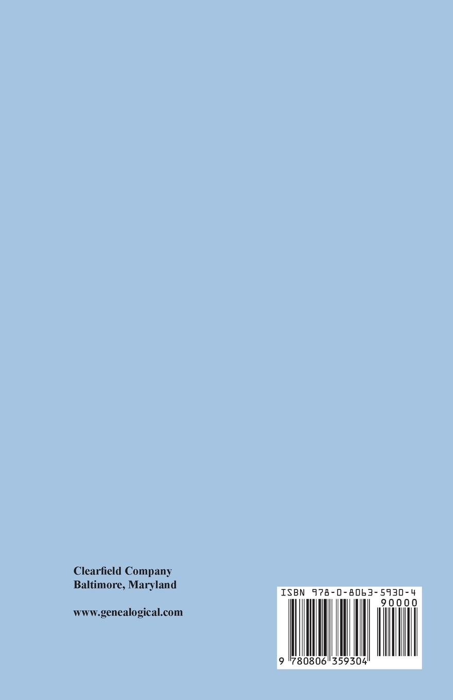 Rückseitencover Free African Americans of North Carolina, Virginia, and South Carolina from the Colonial Period to About 1820. Sixth Edition, Volume II