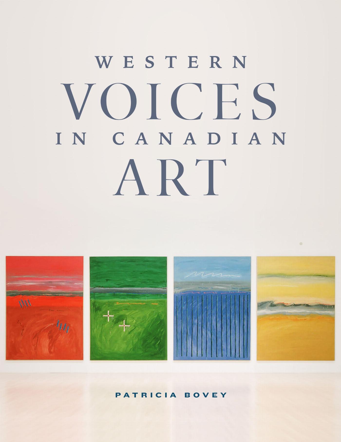Vorderes Coverbild Western Voices in Canadian Art