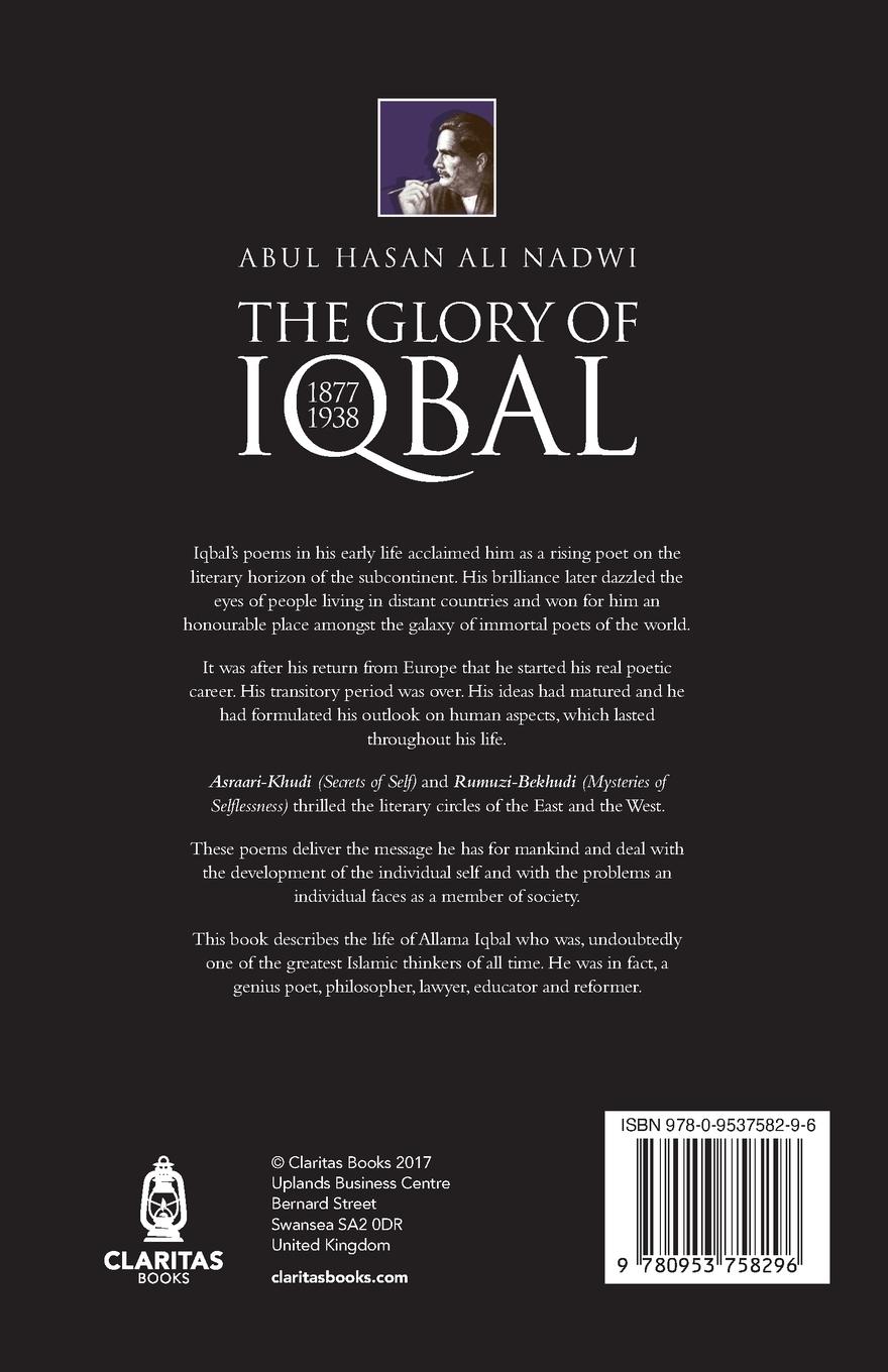Rückseitencover The Glory of Iqbal