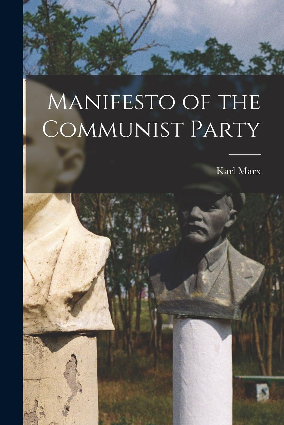 Vorderes Coverbild Manifesto of the Communist Party