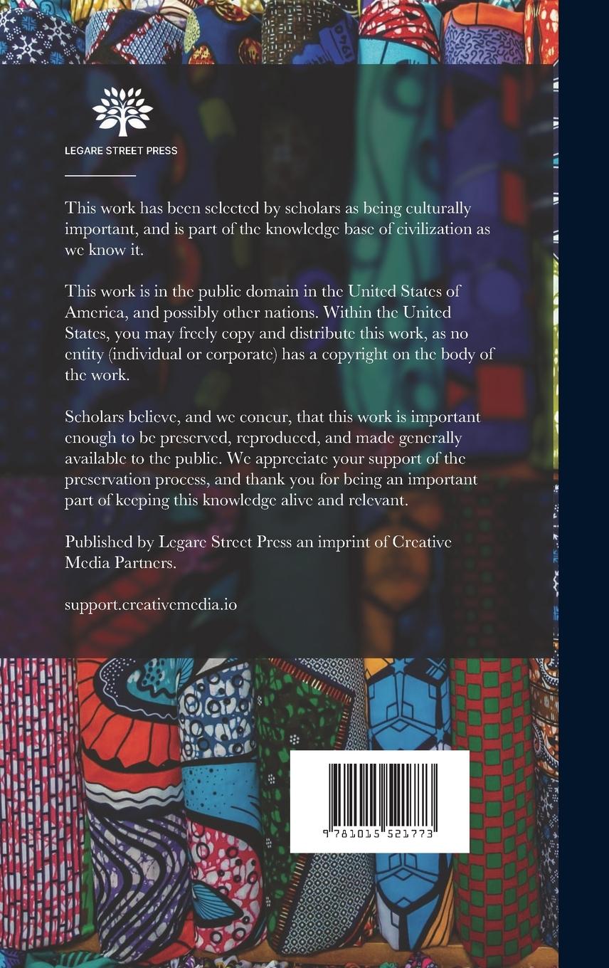 Rückseitencover West African Studies