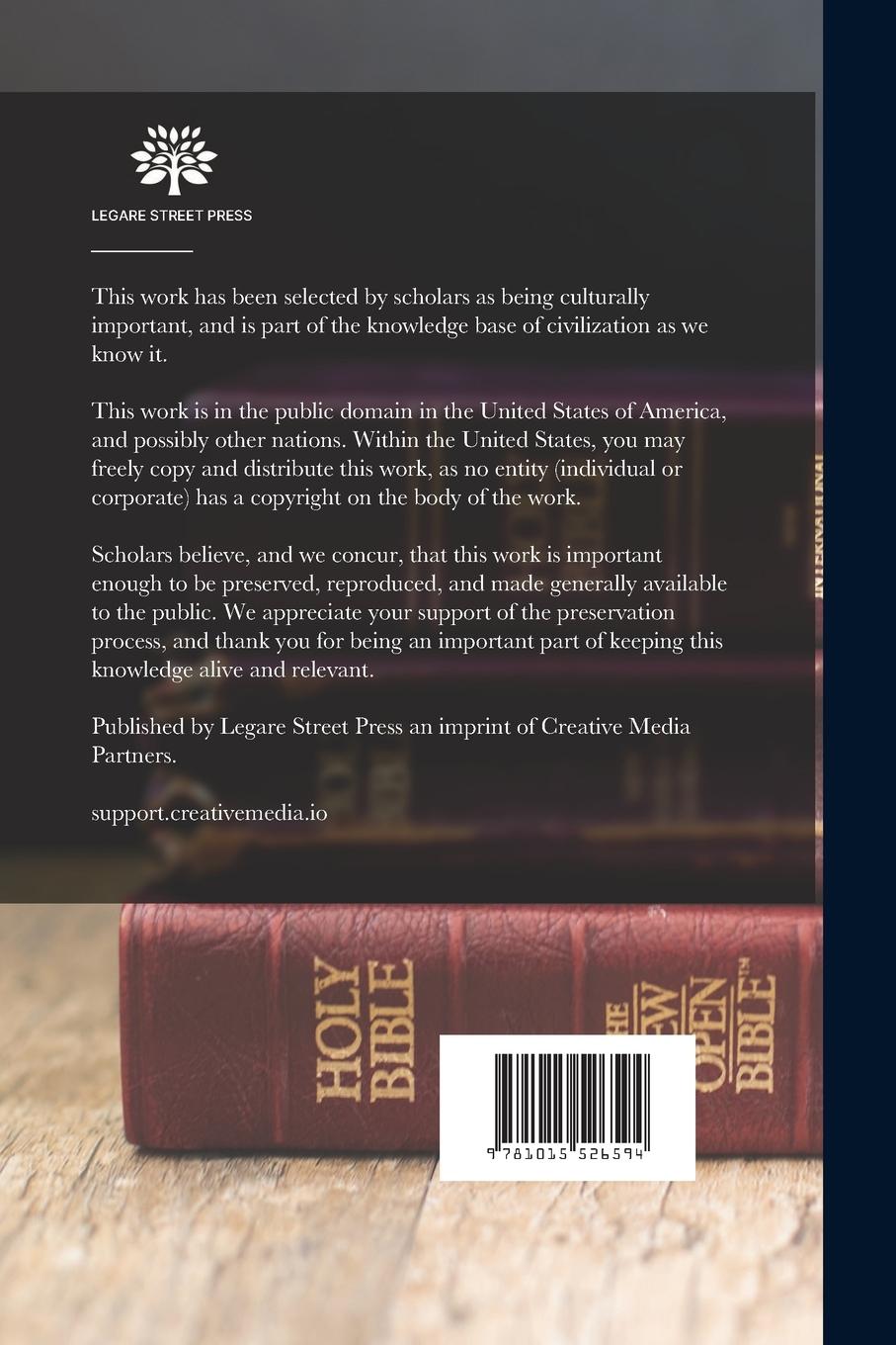 Rückseitencover The Apocalypse Of Baruch