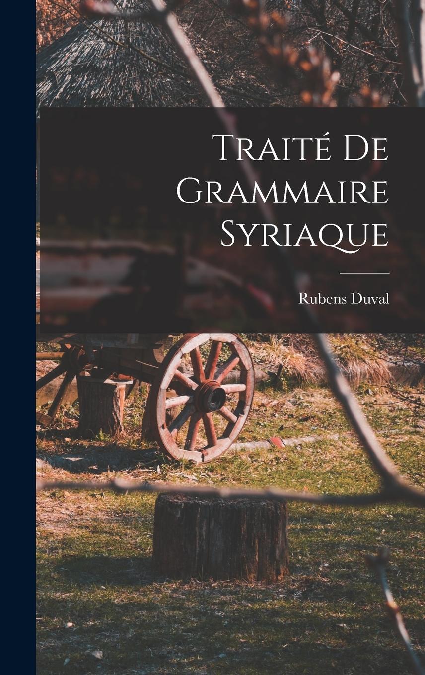 Vorderes Coverbild Traité De Grammaire Syriaque