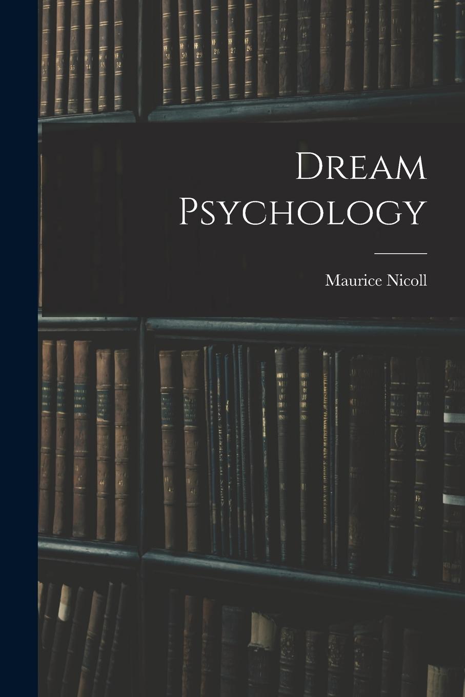 Vorderes Coverbild Dream Psychology