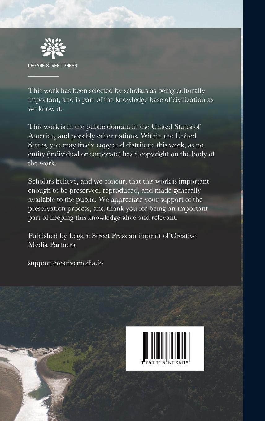 Rückseitencover Handbook of Gardening for New Zealand, With Chapters on Poultry and Bee-keeping