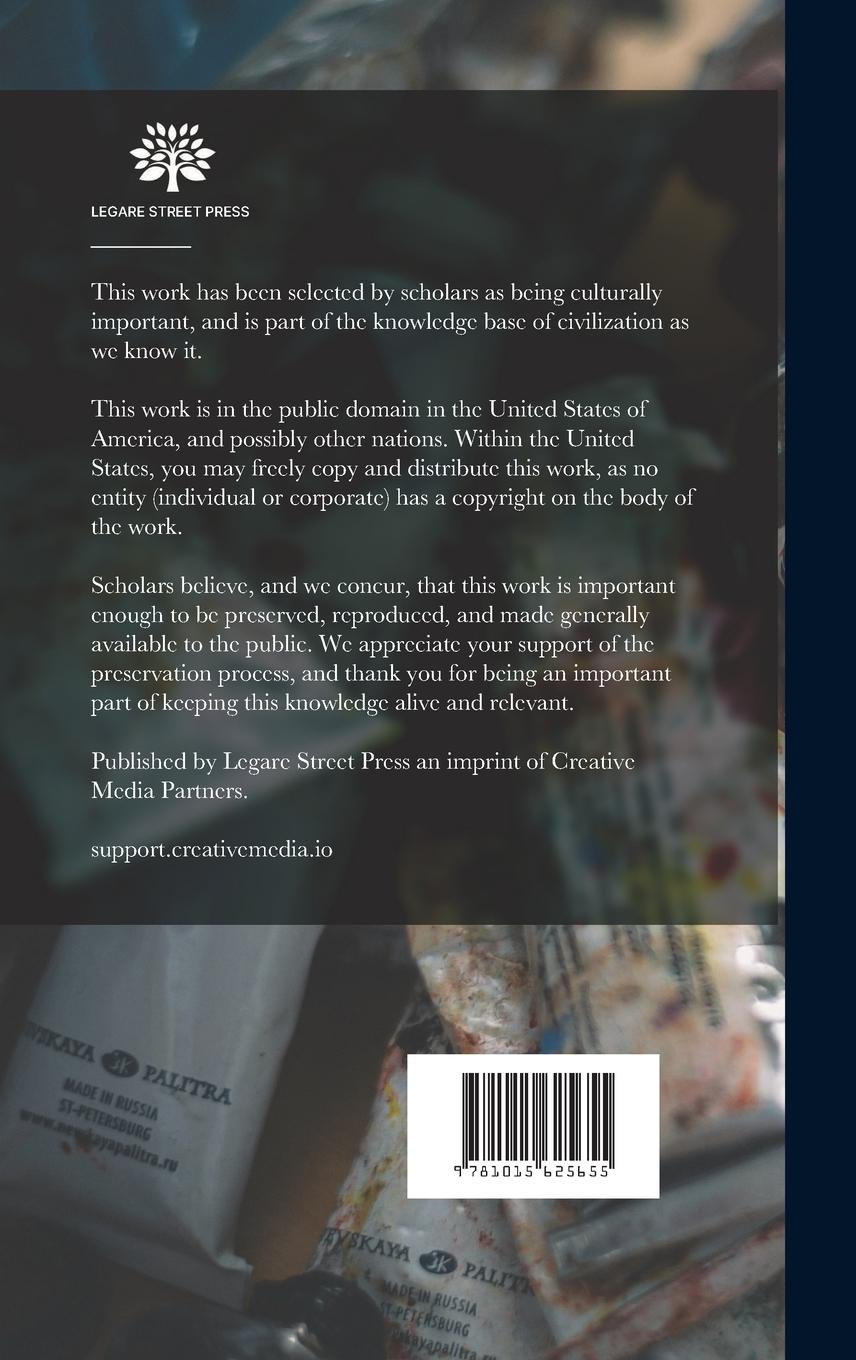 Rückseitencover Chromatography or A Treatise on Colours and Pigments, and of Their Powers in Painting, &c