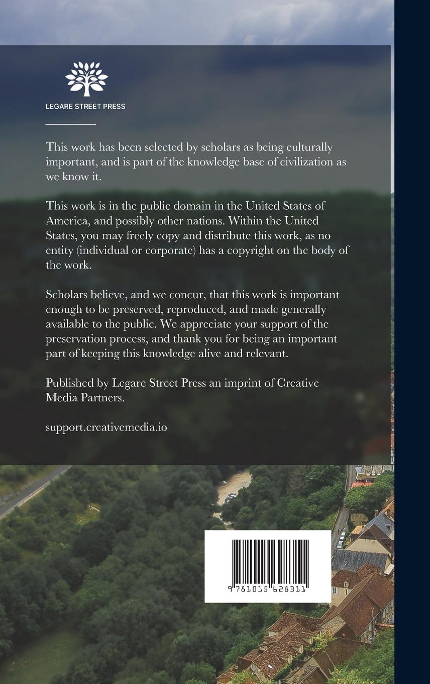 Rückseitencover Ancient Laws and Institutes of England Comprising Laws Enacted Under the Anglo-Saxon Kings From Aethelbirht to Cnut: With an English Translation of th