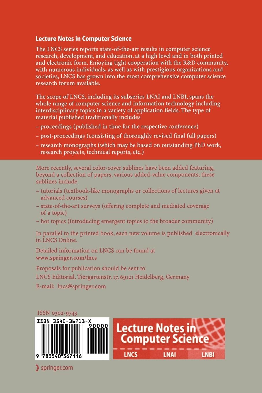 Rückseitencover Geometric Modeling and Processing - GMP 2006