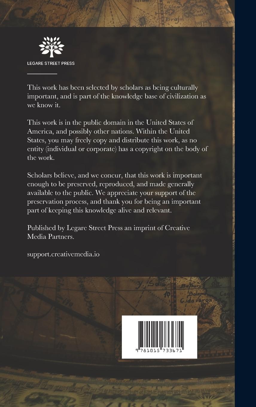 Rückseitencover Facts and Speculations On the Origin and History of Playing Cards