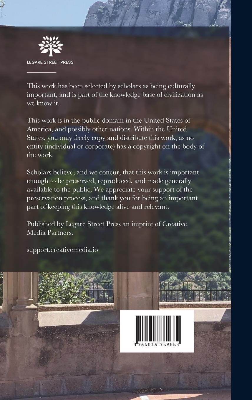 Rückseitencover History of the Reign of Ferdinand and Isabella, The Catholic