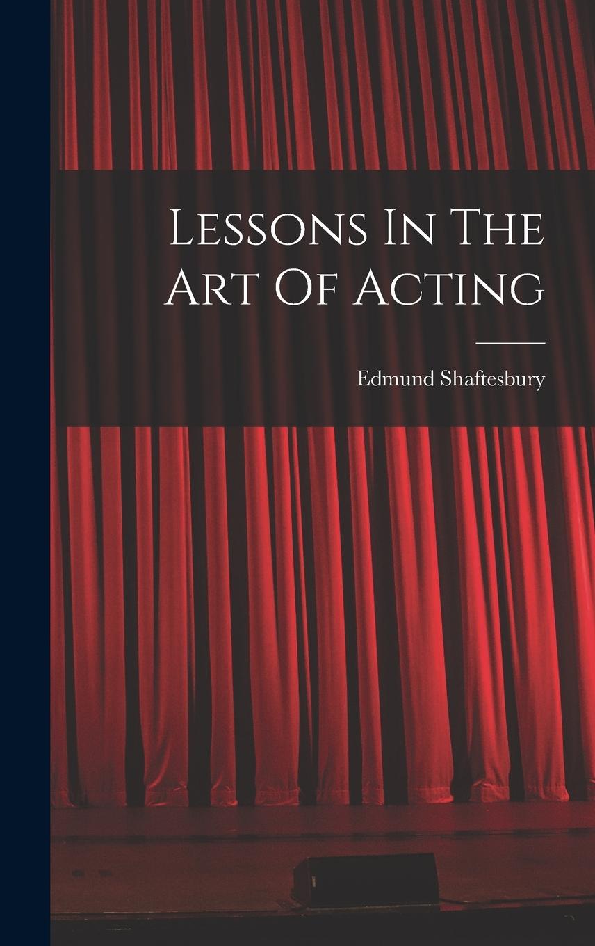 Vorderes Coverbild Lessons In The Art Of Acting