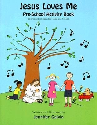 Vorderes Coverbild Jesus Loves Me Pre-School Activity Book
