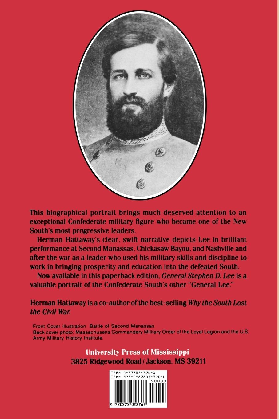 Rückseitencover General Stephen D. Lee