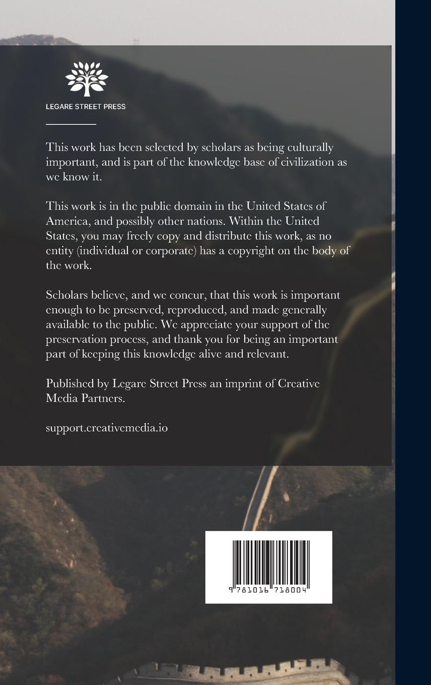Rückseitencover Peking; a Historical and Intimate Description of its Chief Places of Interest