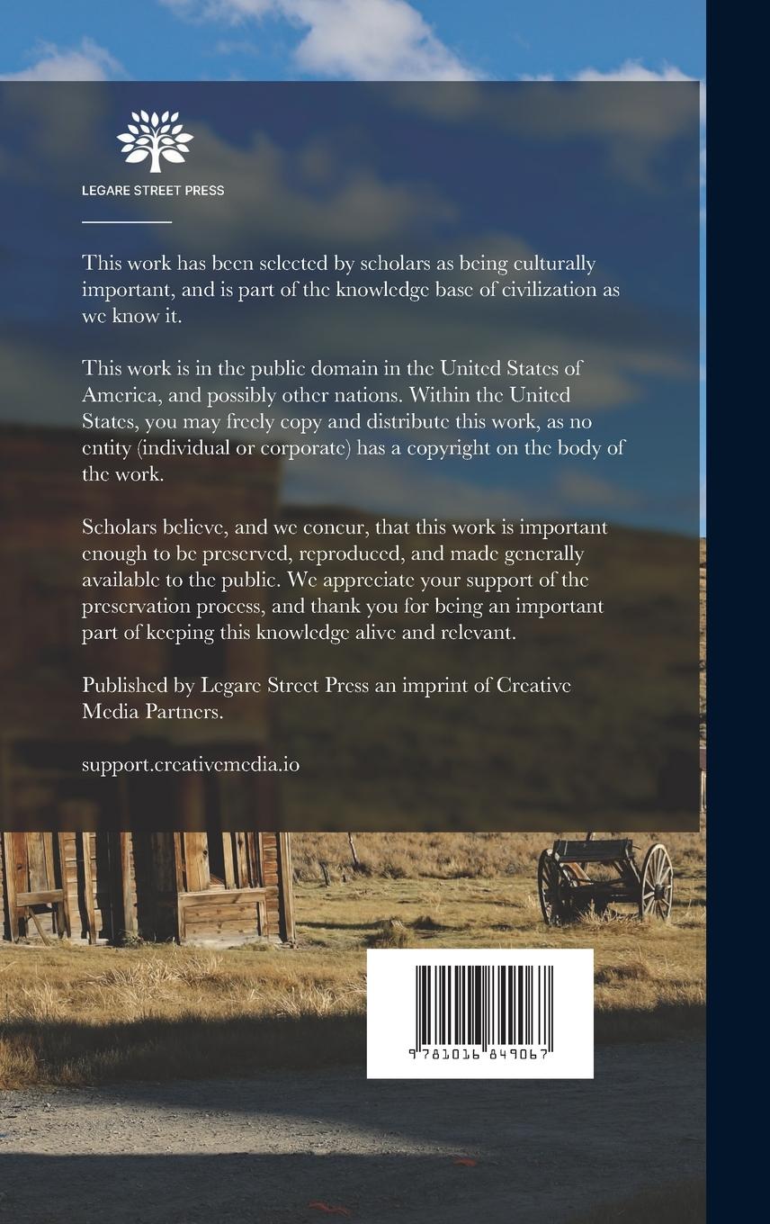 Rückseitencover The Wente Family and the California Wine Industry: Oral History Transcrip