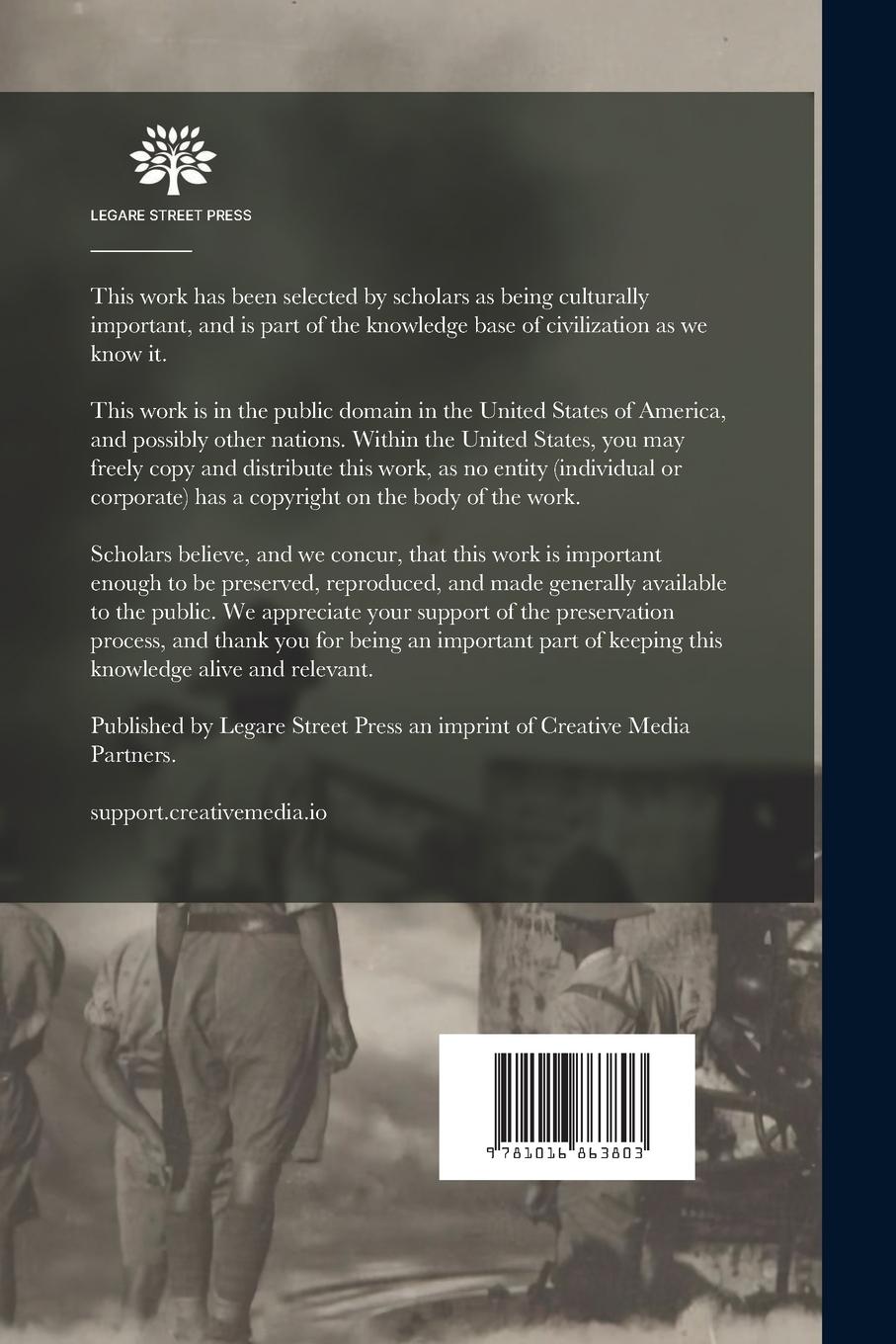 Rückseitencover German Colonization Past And Future The Truth About The German Colonies