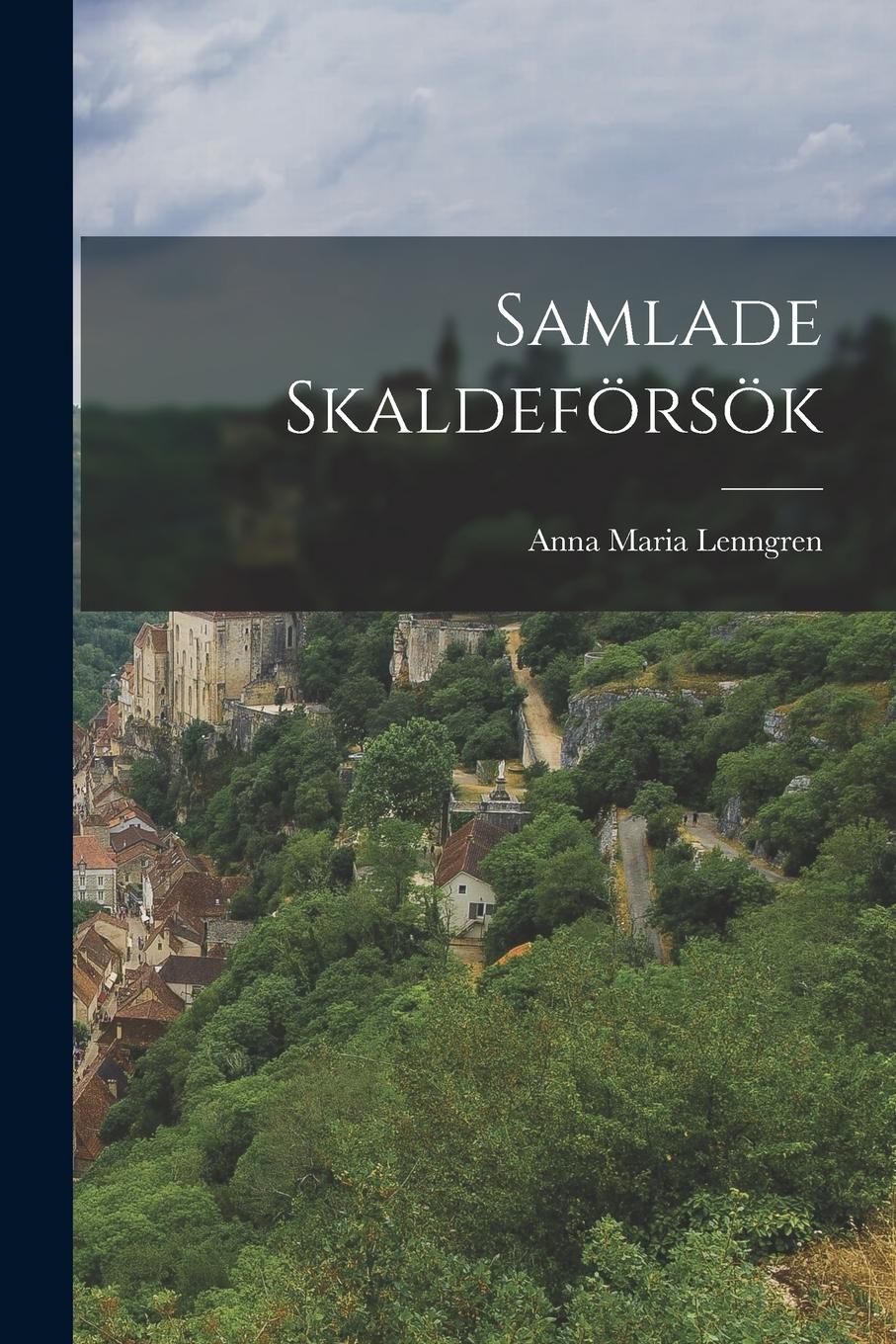 Vorderes Coverbild Samlade Skaldeförsök