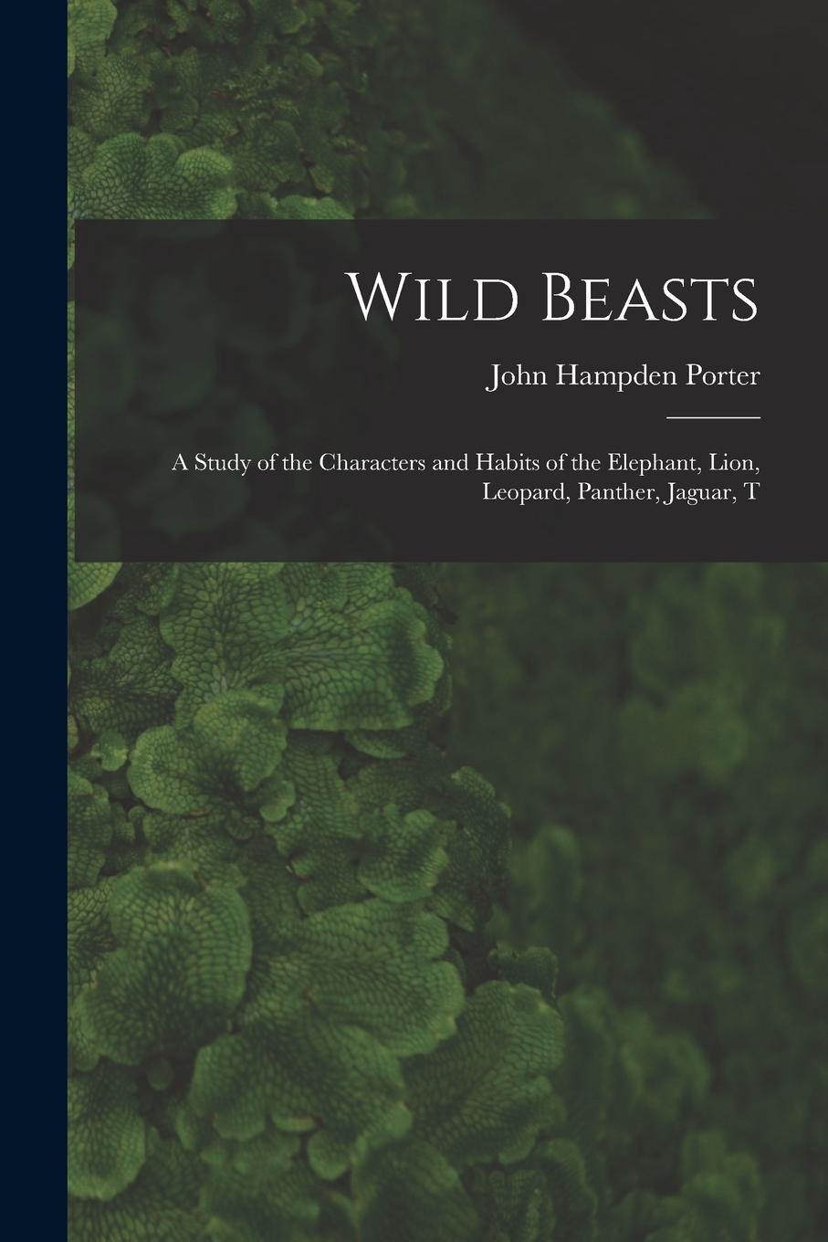 Vorderes Coverbild Wild Beasts; a Study of the Characters and Habits of the Elephant, Lion, Leopard, Panther, Jaguar, T