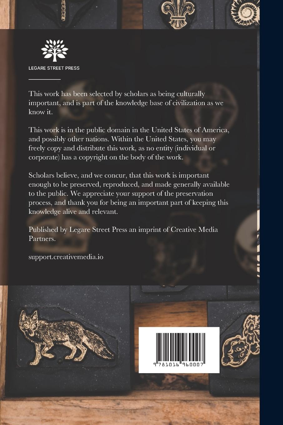 Rückseitencover Synoptical Sketch of the Illustrious & Sovereign Order of Knights of Hospitallers of St. John of Jerusalem: And of the Venerable Langue of England