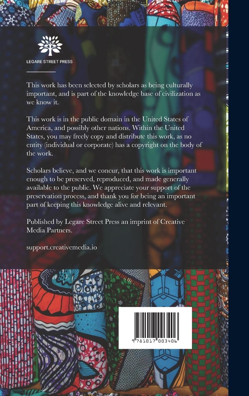 Rückseitencover Travels and Discoveries in North and Central Africa: Being a Journal of an Expedition Undertaken Under the Auspices of H.B.M.'s Government, in the Yea