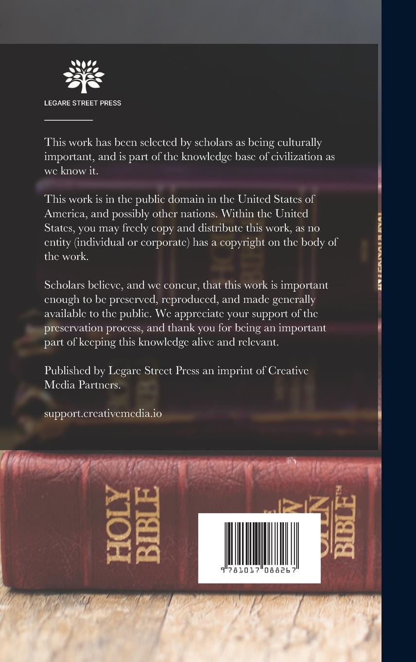 Rückseitencover A Critical Essay on the Gospel of St. Luke