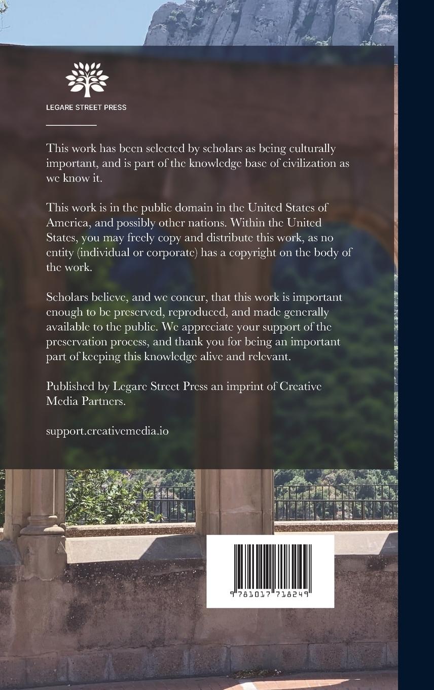 Rückseitencover The Escorial: A Historical and Descriptive Account of the Spanish Royal Palace, Monastery and Mausoleum
