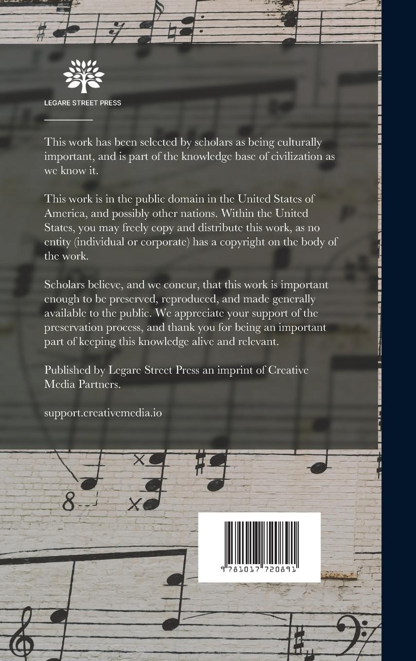 Rückseitencover Le roi de Lahore; opéra en 5 actes de Louis Gallet