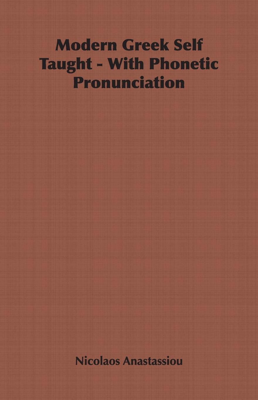 Vorderes Coverbild Modern Greek Self Taught - With Phonetic Pronunciation