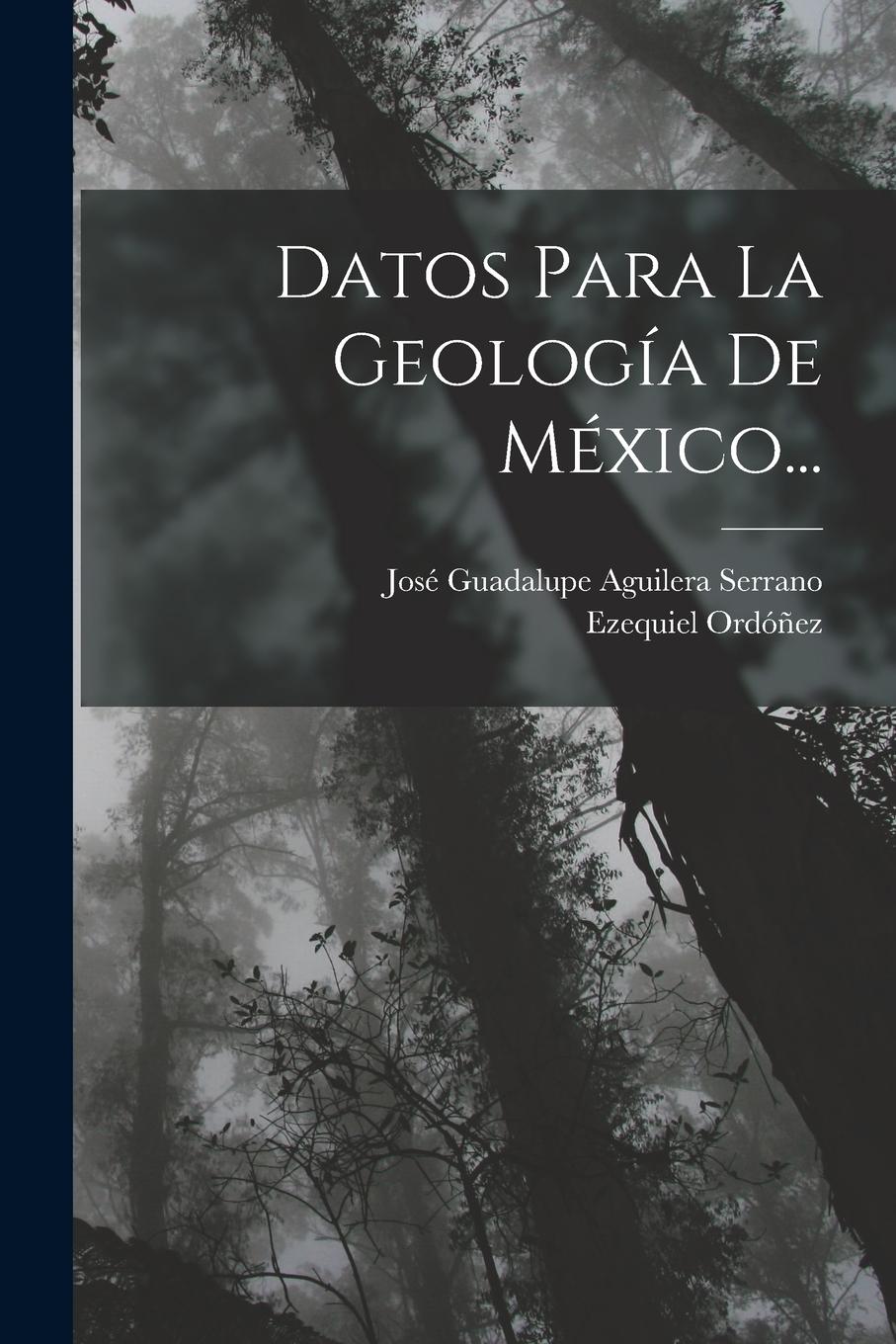 Vorderes Coverbild Datos Para La Geología De México...