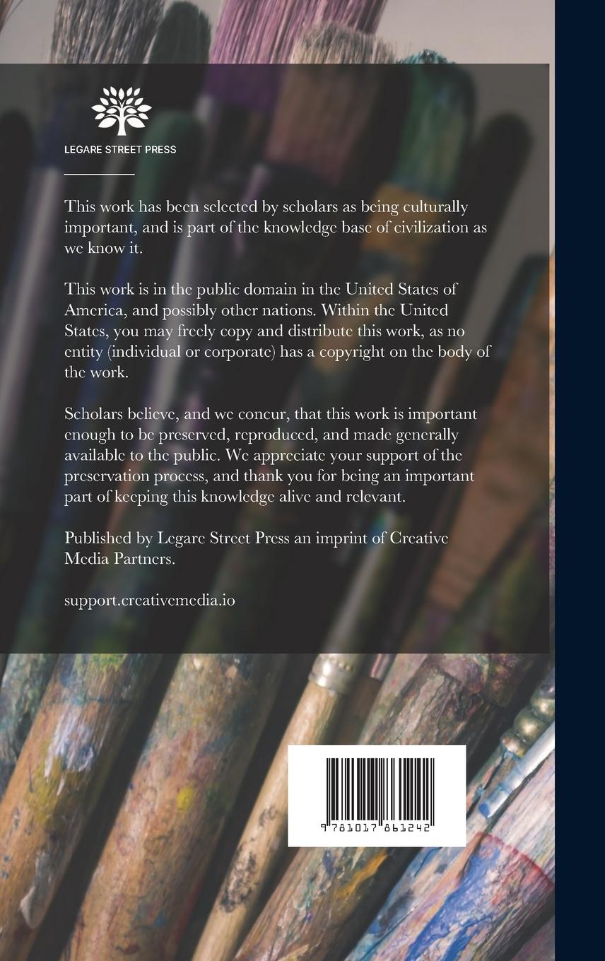 Rückseitencover Philosophie des beaux-arts appliquée à la peinture