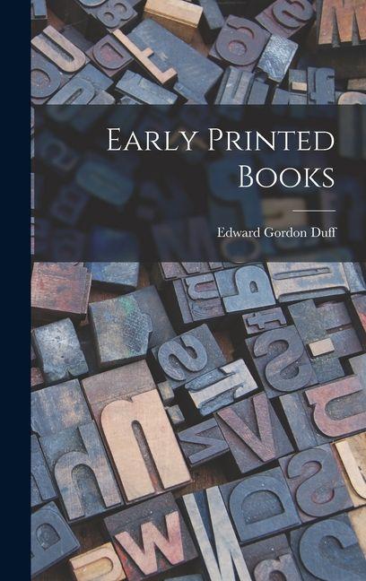 Vorderes Coverbild Early Printed Books