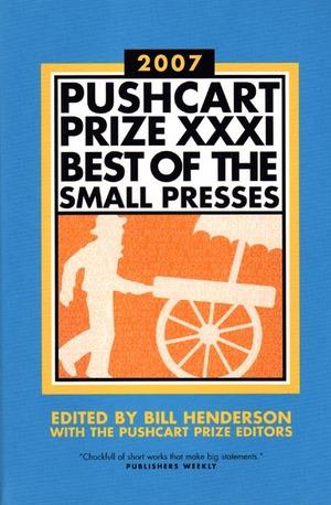 Vorderes Coverbild The Pushcart Prize XXXI